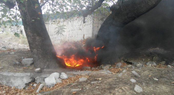 Bursa'da metro istasyonu yanında büyük panik!