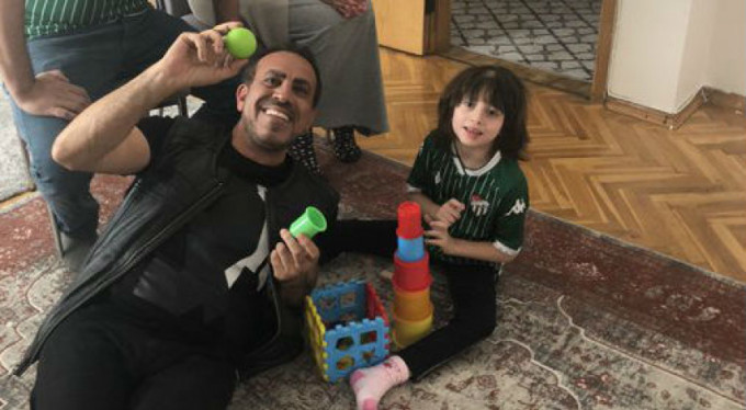 Haluk Levent'ten küçük Zeynep'e sürpriz ziyaret
