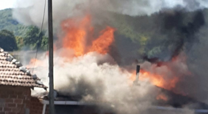 Bursa'da yangın paniği!