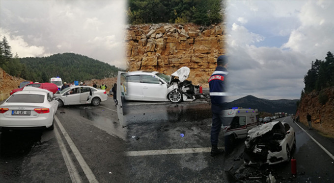 Feci kaza! 4 ölü 2 yaralı