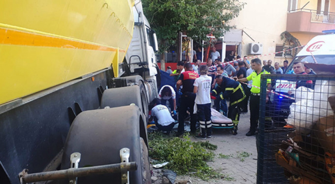 Kontrolden çıktı, etrafı savaş alanına çevirdi!