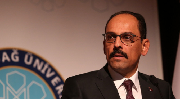 Bursa'da ilk ders İbrahim Kalın'dan!