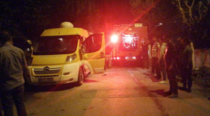 Bursa'da panik anları!