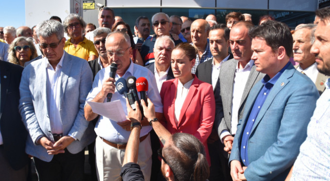 Gemlik hain saldırıya karşı tek yürek!