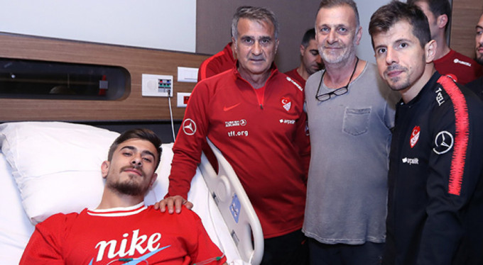 Dorukhan Toköz'e sürpriz ziyaret