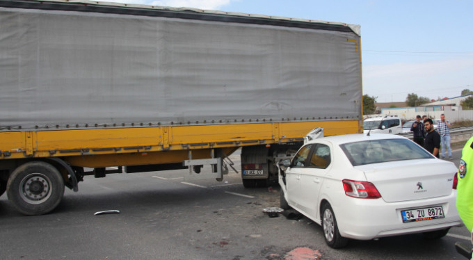 Feci kaza: 2'si çocuk 5 yaralı