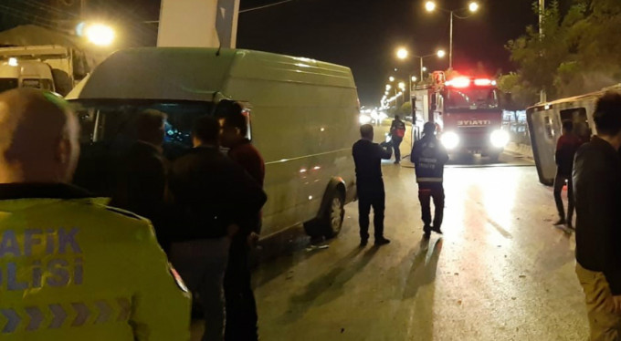 Düğün konvoyunda dehşet anları: 20 yaralı