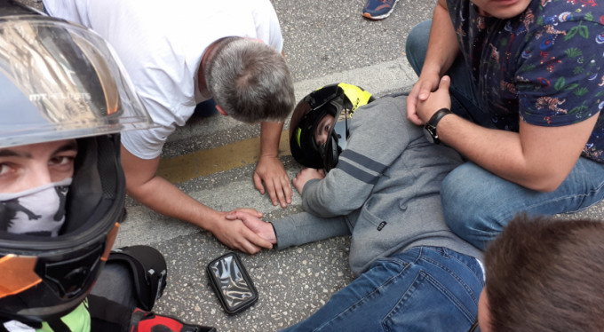 Bursa'da dehşet anları!