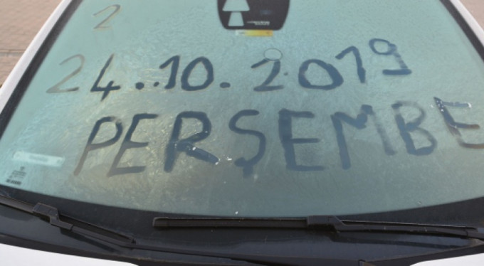 Termometre eksi 4'ü gösterdi!