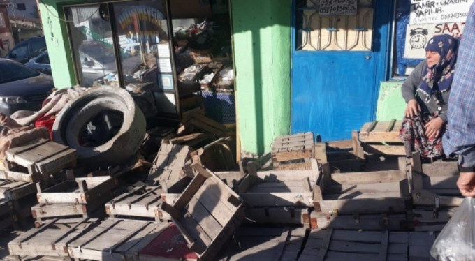 Bursa'da korku dolu anlar!