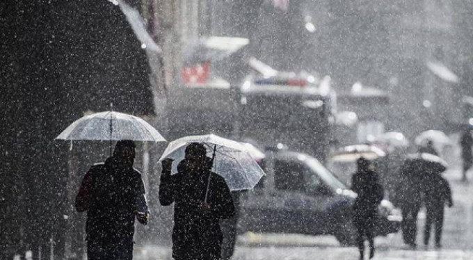 Meteorolojiden sağanak yağış uyarısı!