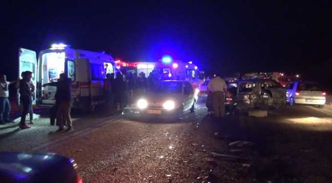 Bursa'da feci kaza! 1 ölü 20 yaralı