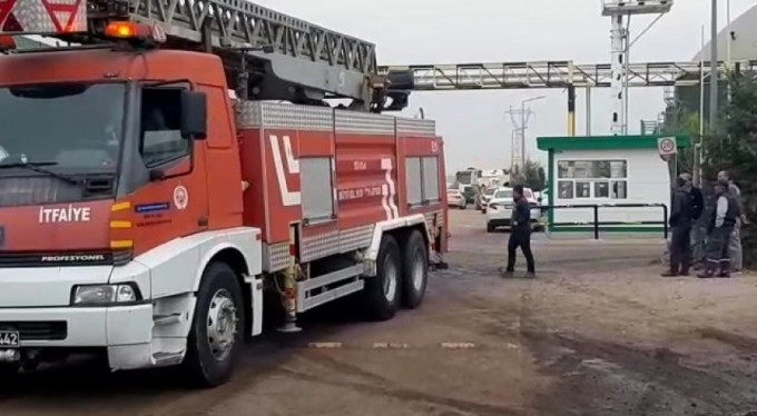 İşte SÜTAŞ fabrikasındaki yangında son durum!