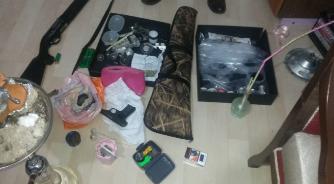 Bursa'da o evden bakın neler çıktı!