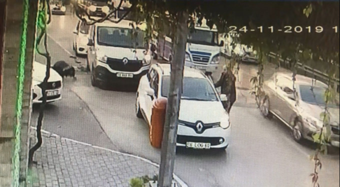 Bursa'daki dehşet anları kamerada!