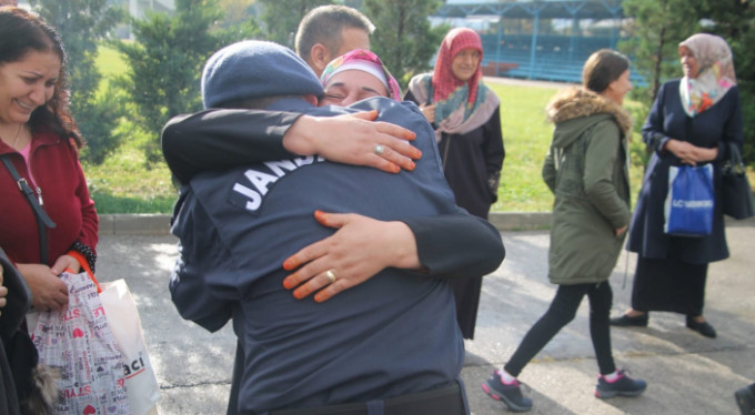 Bursa'da duygusal anlar!