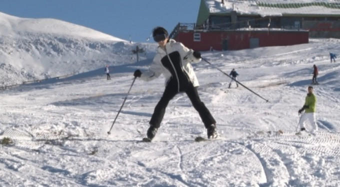 Uludağ'da kayak sezonu açıldı!