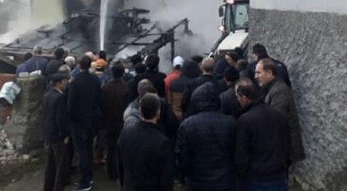 Bursa'da yangın faciası! 2 yaralı