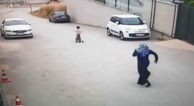 Bursa'da bir annenin yüreğinin ağzına geldiği an!