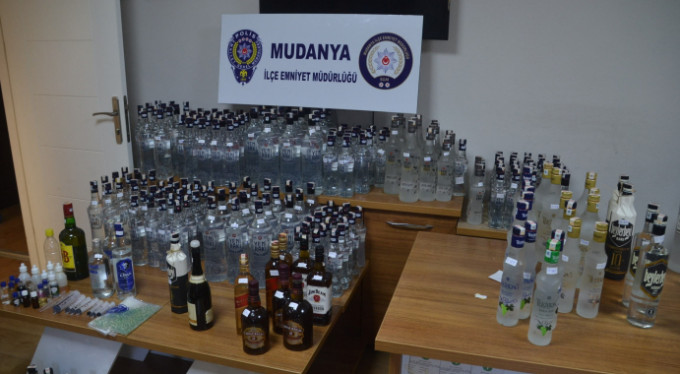 Bursa'da kaçak içki alarmı!