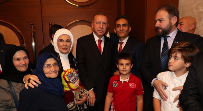 Bursalı Şahizar teyze, Cumhurbaşkanı ile görüştü!