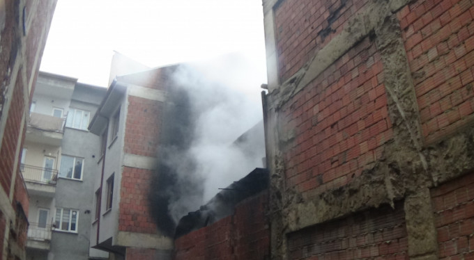 Bursa'da yangın paniği!