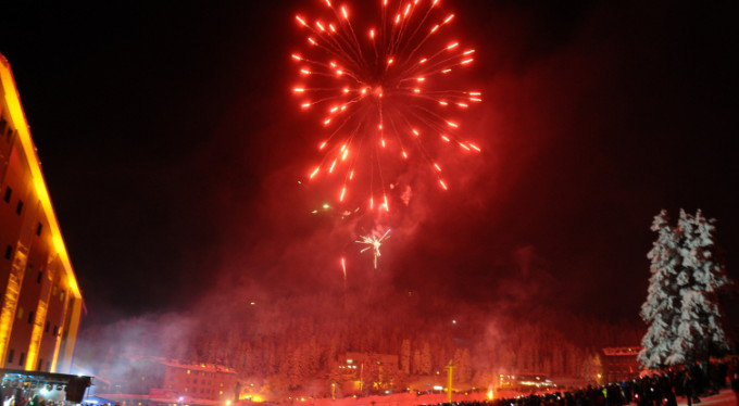 Uludağ'da yeni yıl coşkusu!