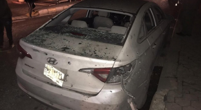 ABD Büyükelçiliği yakınına saldırı!