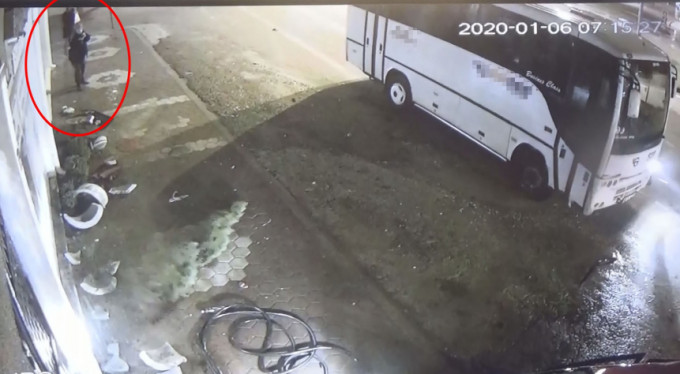 Bursa'daki dehşet anları kamerada!