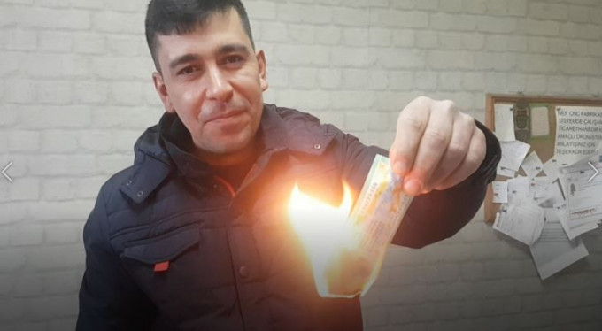 İkramiye çıkan bileti yaktı! İşte sebebi...