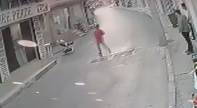 Bursa'da faciadan dönüldü! İşte o anlar