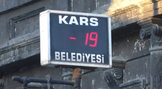 Doğu Anadolu buz kesti!