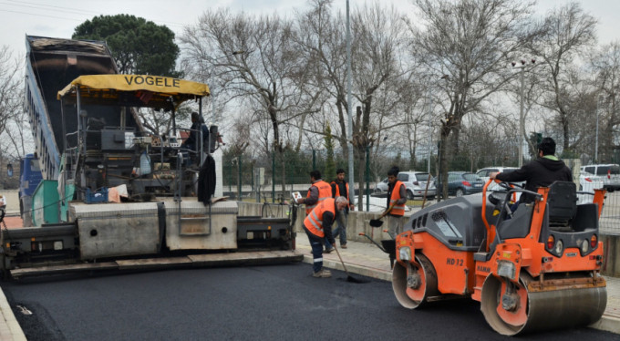 Osmangazi'de yollar yenilendi