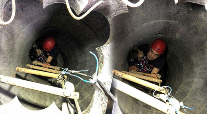 3 yaşındaki kızın korku dolu anları!