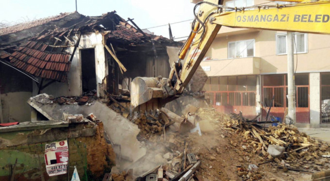 Bursa'da yıkım var!