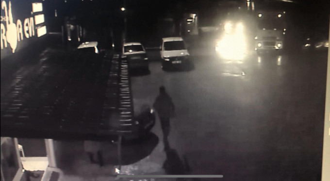 Bursa'daki dehşet anları kamerada!