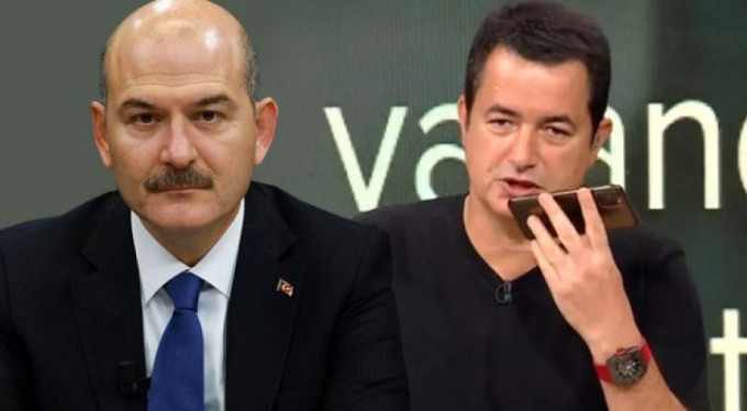 Acun Ilıcalı'dan Süleyman Soylu açıklaması!