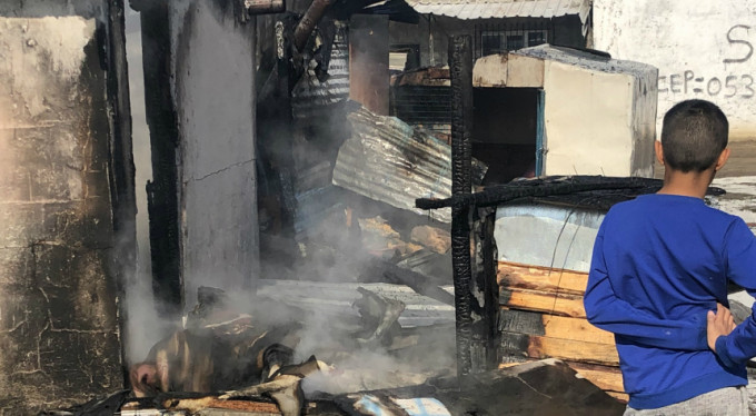 Bursa'da gecekonduda dehşet anları!