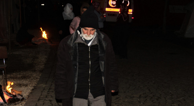 Deprem sırasında inanılmaz olay!