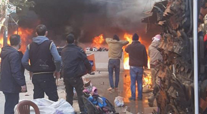Afrin'de patlama! Çok sayıda yaralı...