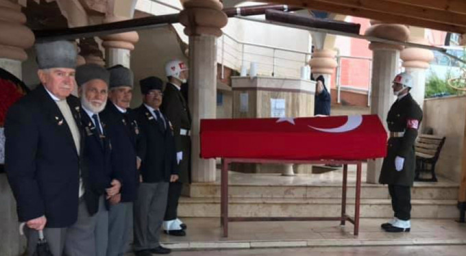 Bursa'da Kıbrıs Gazisi'ne acı veda