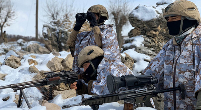 Terör örgütü PKK'nın kış üstlenmesine darbe!