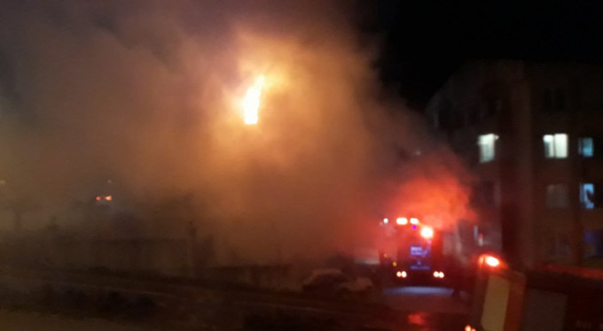 Bursa'da yangın paniği!