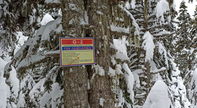 Uludağ'da bu levhalar hayat kurtarıyor