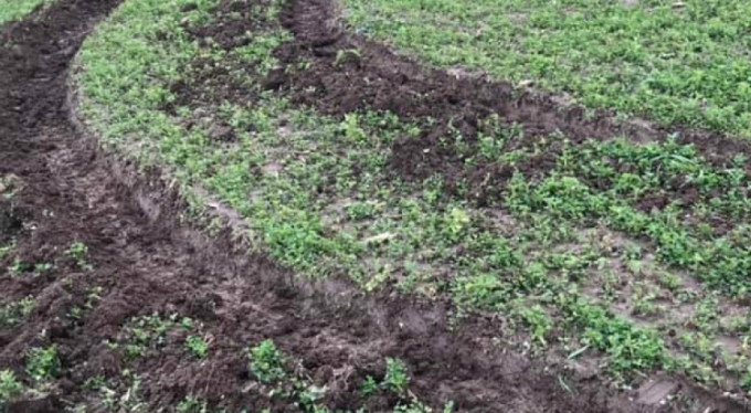 Bursa'da magandalar bunu da yaptı!