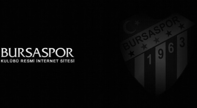 Bursaspor Kulübü'nden geçmiş olsun mesajı