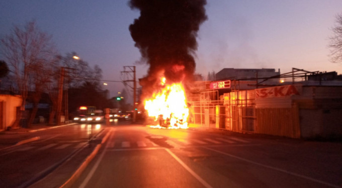 Bursa'da korku dolu anlar!