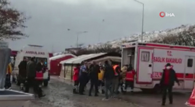 Sınır kapısında roketli saldırı!