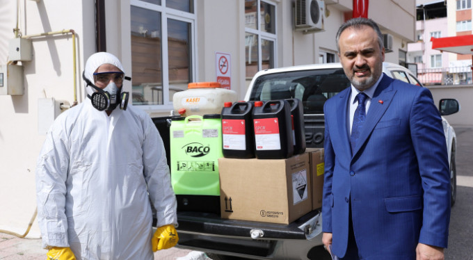 Bursa Korona Virüs'e karşı  teyakkuzda!