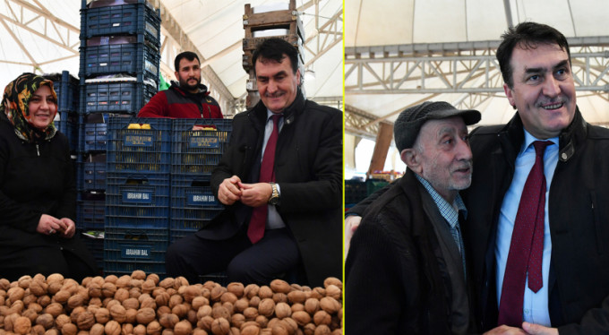 Vatandaş, Dündar'ı bağrına bastı
